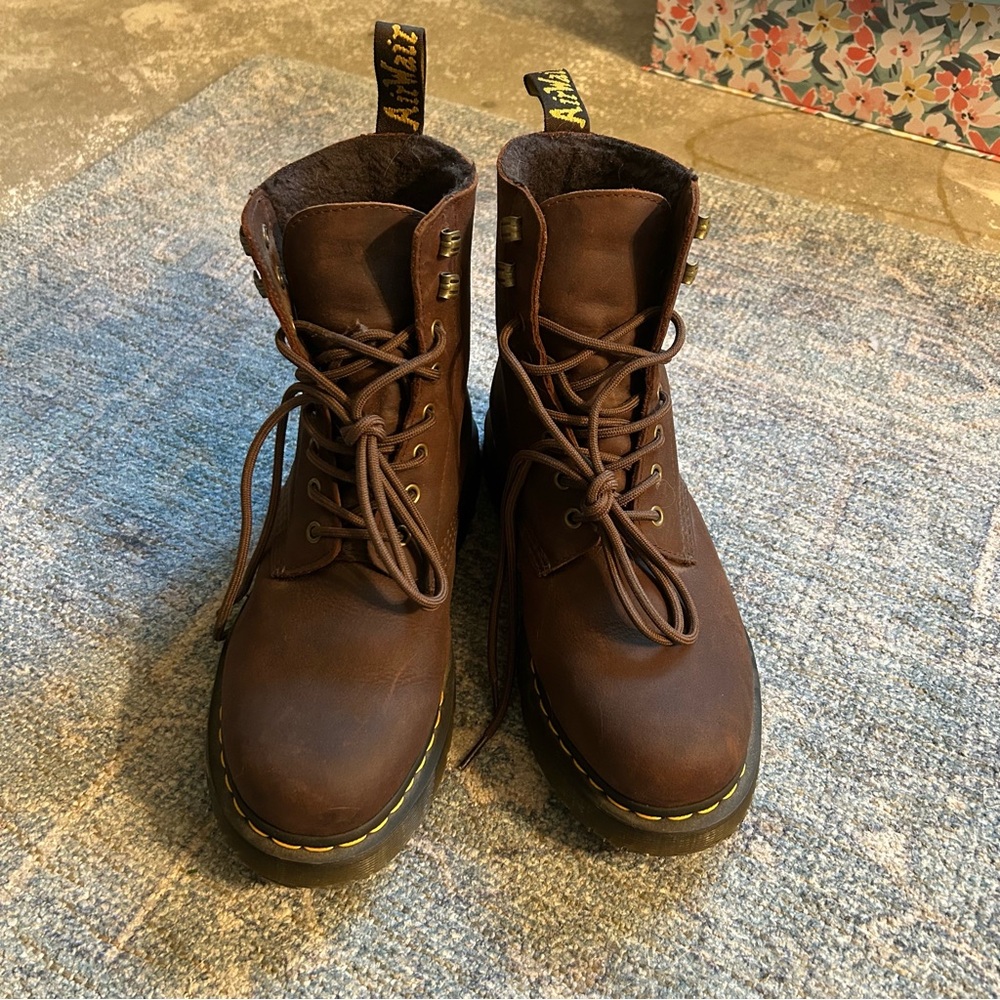 Dr. Martens Dark Brown Men's Boots
